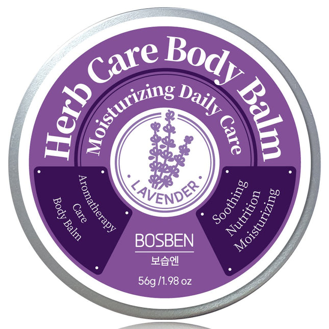 HERB CARE  Body Balm Lavender Scent, 56g, 1 Count