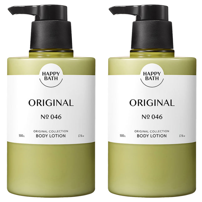 HAPPY BATH  Original Collection Body Lotion Original Scent, 500g, 2 Count