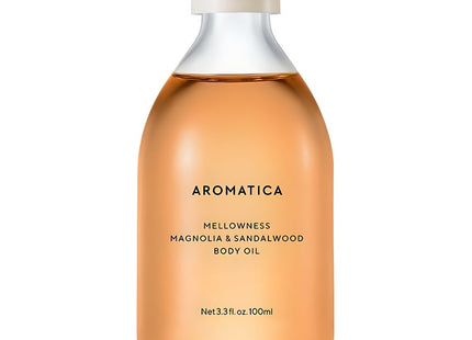 AROMATICA  Mellowness Body Oil Magnolia & Sandalwood 100ml 1 pack