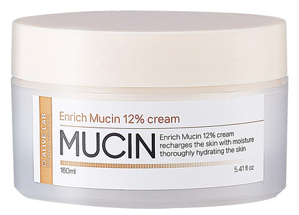 ALIVE LAB Alive Lab Enrich Mucin 12% Cream, 160ml, 1 count