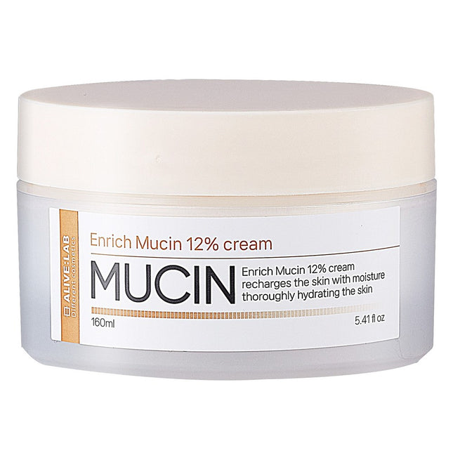 ALIVE LAB Alive Lab Enrich Mucin 12% Cream, 160ml, 1 count