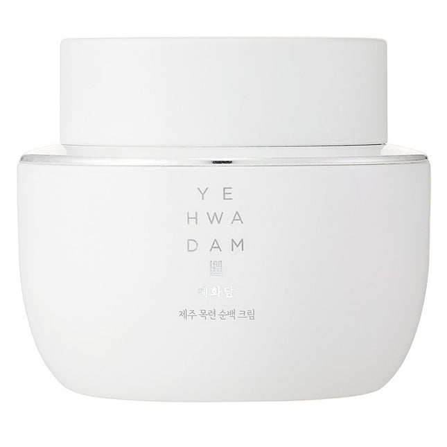 YELWEDAM Jeju Magnolia Pure White Cream, 50ml, 1 Count