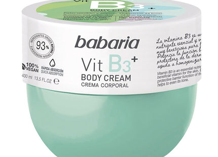 BAVARIA  Vitamin B3 Body Lotion Niacinamide Moisturizing Nourishing Skin Tone Improvement, 400ml, 1 Count