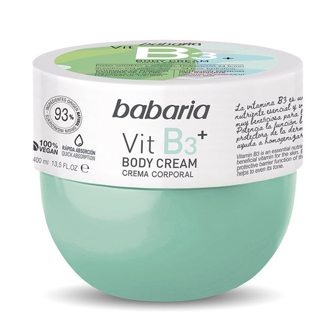 BAVARIA  Vitamin B3 Body Lotion Niacinamide Moisturizing Nourishing Skin Tone Improvement, 400ml, 1 Count