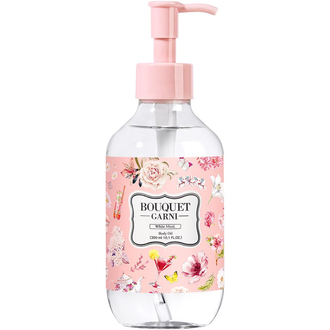 BOUQET GARNI  Moisture Body Oil White Musk 300ml 1ea