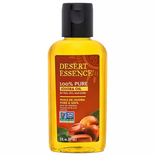 DESERT ESSENCE  100% Pure Jojoba Oil, 59ml, 1 count