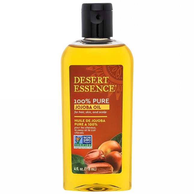 DESERT ESSENCE  100% Pure Jojoba Oil 118ml 1 Pack