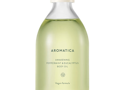 AROMATICA  Awakening Body Oil Peppermint & Eucalyptus, 100ml, 1 Count