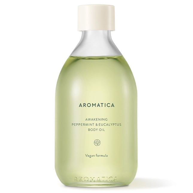 AROMATICA  Awakening Body Oil Peppermint & Eucalyptus, 100ml, 1 Count