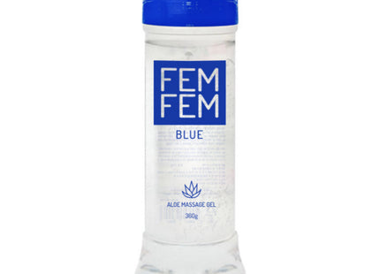 FEMFEM  Blue Aloe Massage Gel, 360g, 1 Count