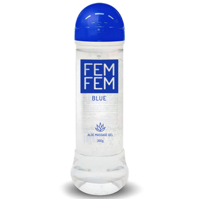 FEMFEM  Blue Aloe Massage Gel, 360g, 1 Count