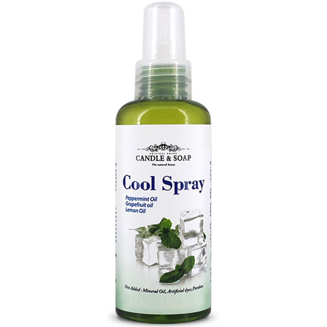 CANDLE & SOAP  Peppermint Aroma Cool Body Spray, 150ml, 1 Count
