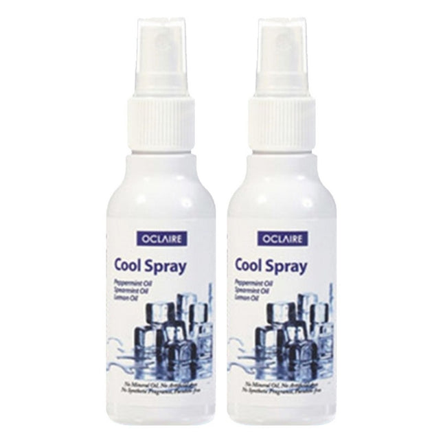 OCCLEAIR  Aroma Peppermint Cool Spray Mist 120ml, 2 Count