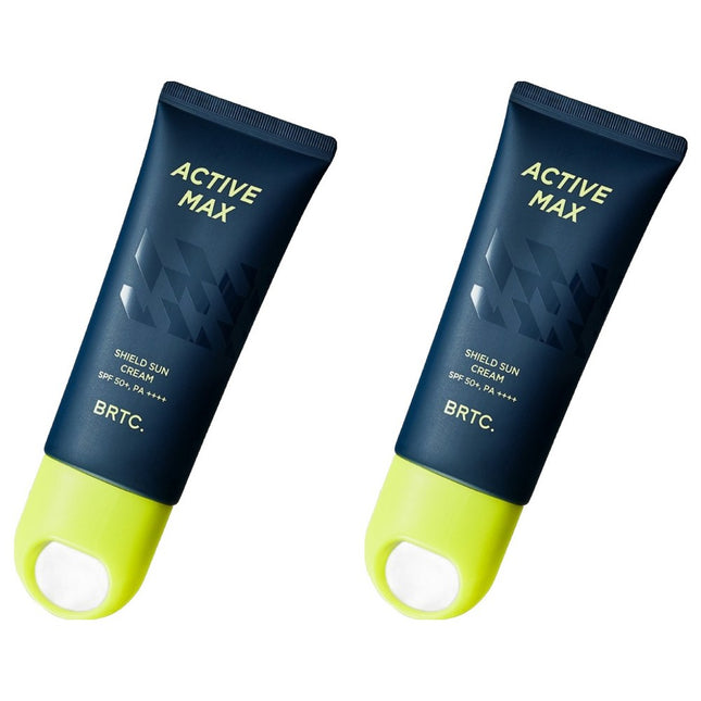 BRTC  Active Max Shield Sun Cream SPF50+ PA++++, 50ml, 2 Count