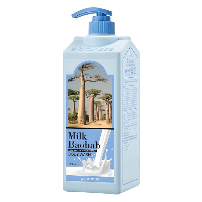MILK BAOBAB  Body Wash White Musk 1L 1 ea
