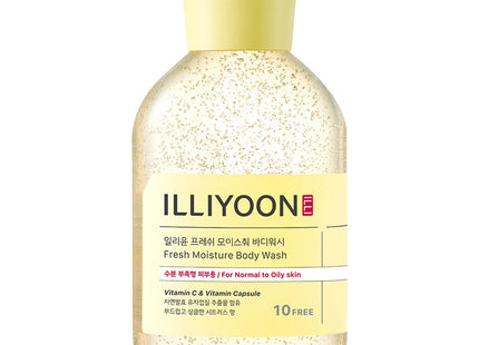 ILLIYOON  Fresh Moisture Body Wash Citrus Scent, 500ml, 1 count