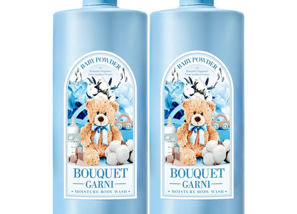 BOUQUET GARNI  MOISTURE BODY WASH BABY POWDER SCENT, 1.5L, 2 PACK