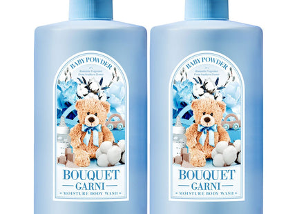 BOUQUET GARNI Bouquet Garni Moisture Body Wash Baby Powder Scent, 1L, 2 Count