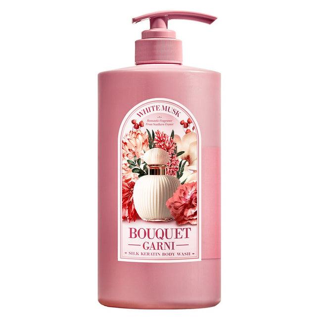 BOUQUET GARNI  MOISTURE BODY WASH WHITE MUSK SCENT 1L 1PC