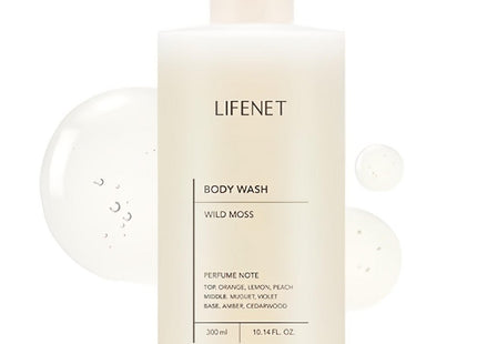 LIFE NET  Body Wash Wild Moss Scent 300ml 1 count
