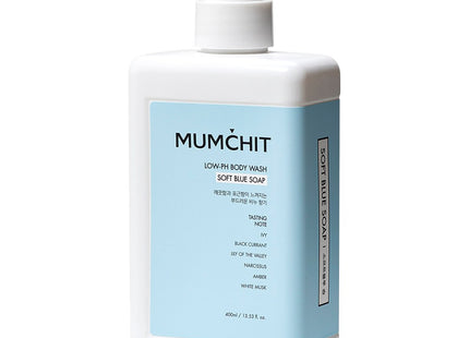 MUMCHIT  Low pH Body Wash Soft Blue Soap 400ml 1ea