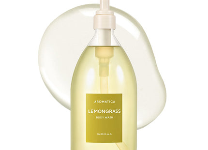 AROMATICA  Lemongrass Body Wash, 1L, 1 count