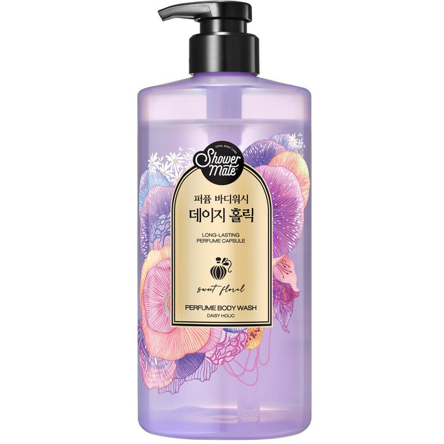 SHOWERMATE  Perfumed Body Wash Daisy Holic, 1L, 1 count