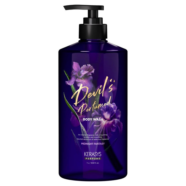 KERASYS  Devils Perfume Body Wash Midnight Fantasy 1L 1 Count