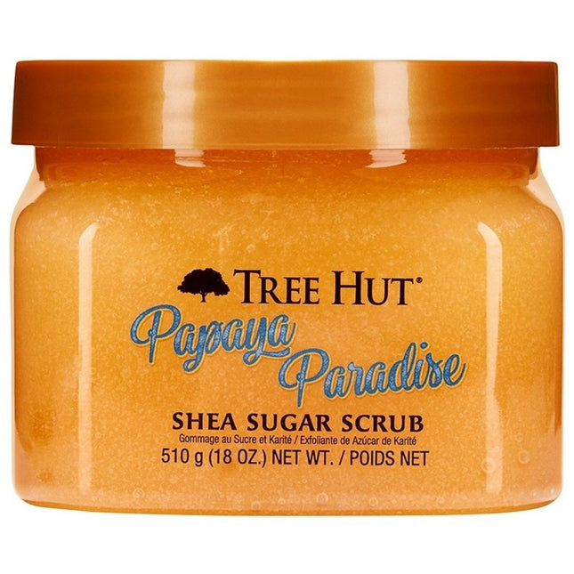 TREE HUT  Papaya Paradise Shea Sugar Body Scrub, 510g, 1 Count