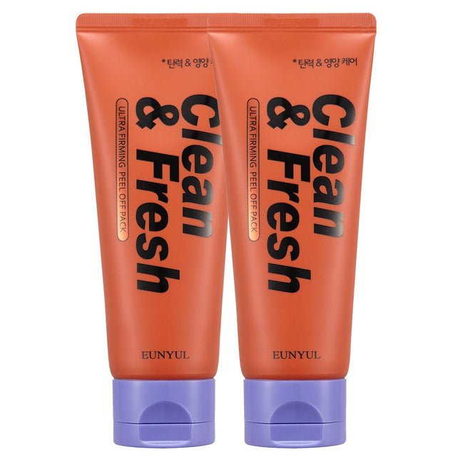 EUNYUL  Clean & Fresh Ultra Firming Peel-Off Pack, 1 Count, 2 Pack