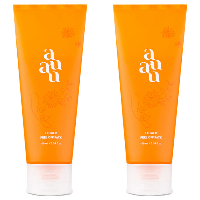 AYUAYU  Flower Peel Off Pack 100ml, 2 count