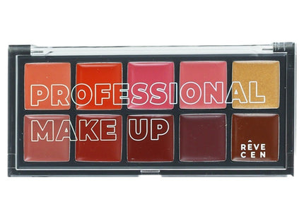 REVEZANG PROFESSIONAL  Lip Palette 10 Holes, Mixed Colors, 1 Count