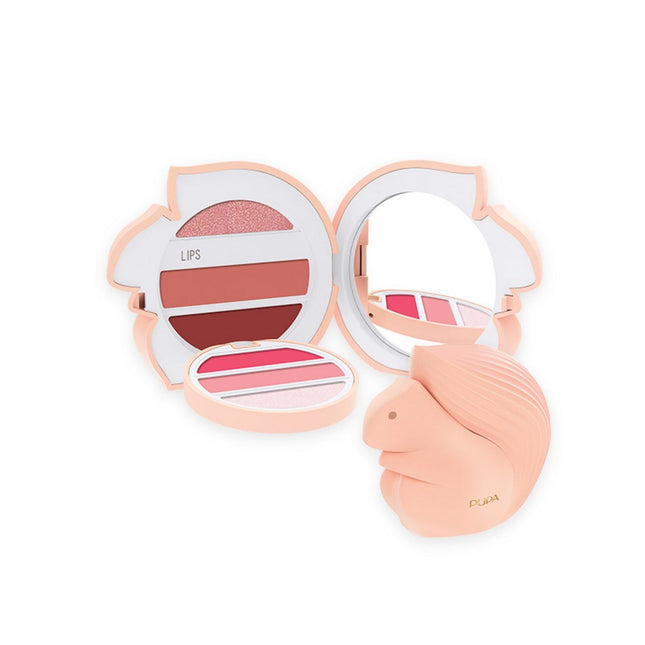 PUPA Pupa Squirrel Lip Makeup Kit Small 5.5g, 001 Baby Pink, 1 Piece