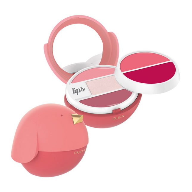PUPA MILANO  Bird Kit Lip Palette 5.4g, Pink, 1 Count