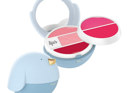 PUPA  Bird Kit Lip Palette, Light Blue, 1 pc