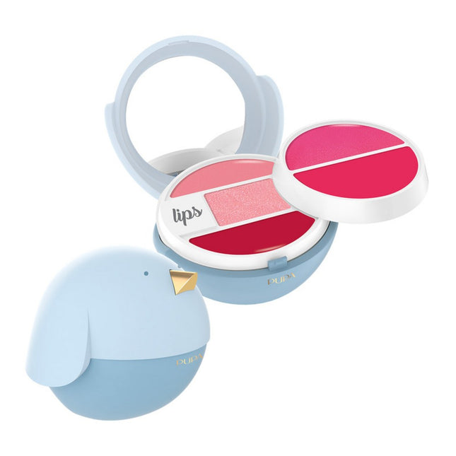 PUPA  Bird Kit Lip Palette, Light Blue, 1 pc
