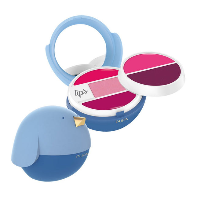 PUPA  Bird Kit Lip Palette Blue, 1 Count