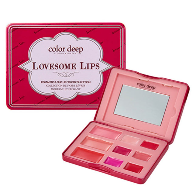 COLORDEP Colorsdeep Lovesum 9 Color Lip Palette Mixed Color 1 pc