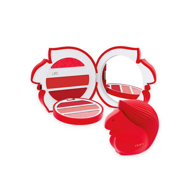 PUPA  Squirrel Lip Makeup Kit Small 5.5g 004 Red 1pc