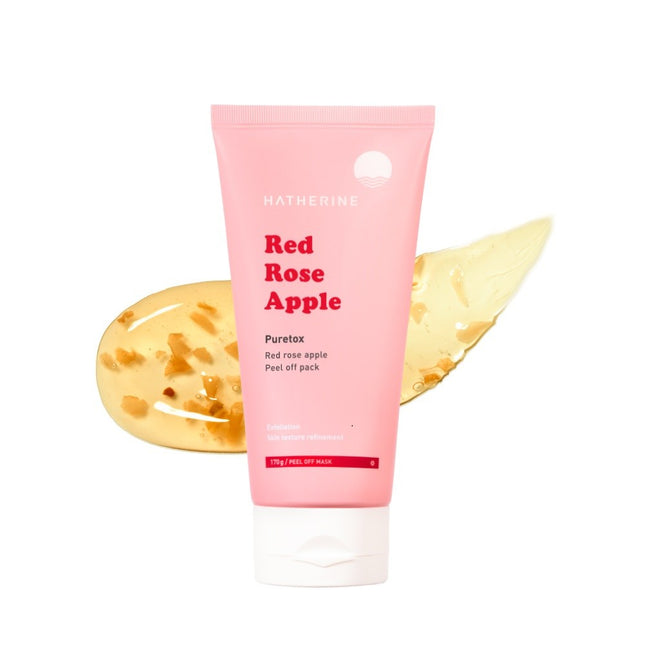 HAESRIN  Puretox Rose Apple Peel Off Pack 170g, 1 Count