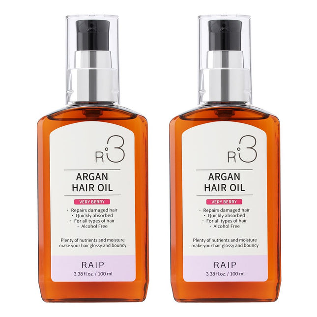 LAIP R3  Argan Oil Hair Essence Berry Berry, 100ml, 2 Count