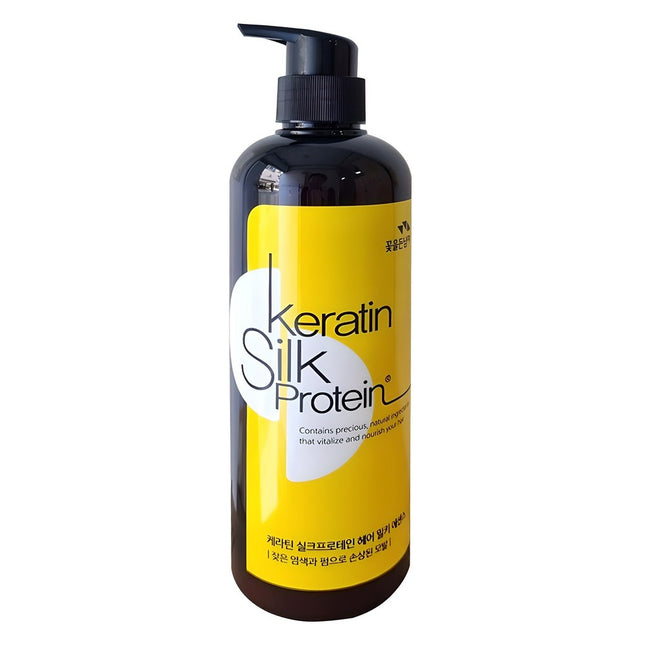 THE MAN IN THE FLOWER  Keratin Silk Protein Hair Milky Essence, 500ml, 1 Count