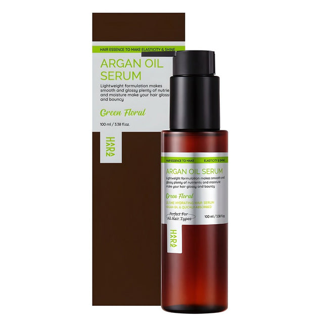 HARAZ  Argan Oil Serum Green Floral Scent Hair Essence, 100ml, 1 piece
