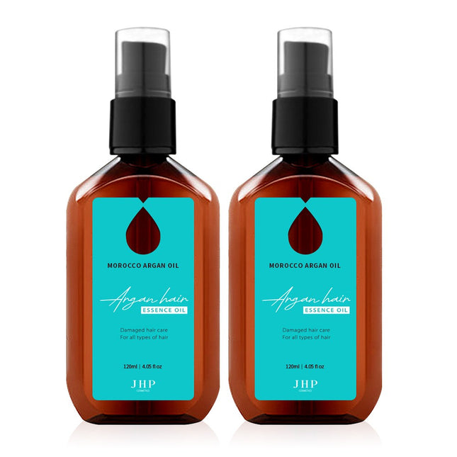 JHP  Argan Hair Essence Oil, 120ml, 2 Count