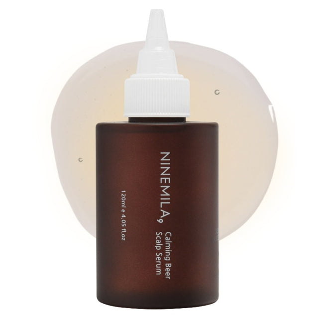 NINE MILA  Calming Beer Scalp Serum, 120ml, 1 count