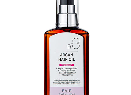 LAIP R3  Argan Hair Oil Very Berry, 100ml, 1 Count