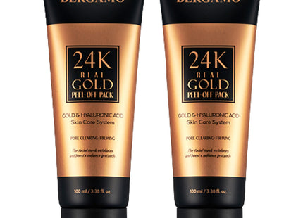 NONE COMPANY Bergamo Real Gold Collagen Peel-Off Pack 100ml, 2 Count