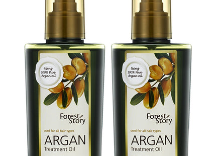 FOREST STORY  Argan Oil Hair Essence, 120ml, 2 Count