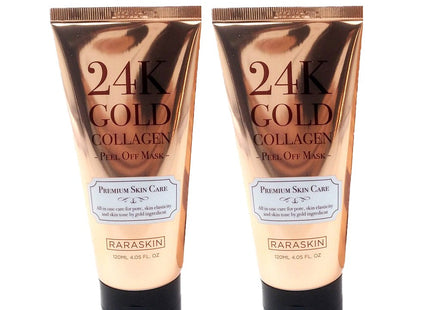 LALASKIN  24K Gold Collagen Peel-Off Mask 120ml, 2 count