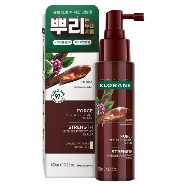 KLORANE  Quinine Anti-Aging Scalp Ampoule Serum, 100ml, 1 count